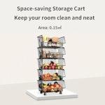 Metal 5-Tier Rolling Vegetable and Fruit Basket alternate 6