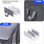 3 Pack Clothes Organiser (Grey) alternate 5