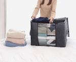 3 Pack Clothes Organiser (Grey) alternate 6