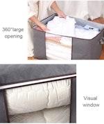3 Pack Clothes Organiser (Grey) alternate 7