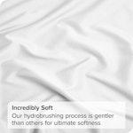 King Size 2000TC Microfiber Fitted Sheet alternate 2