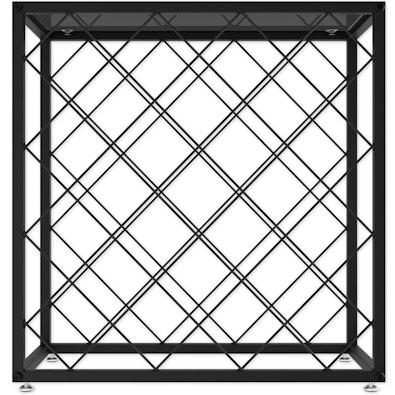 Freestanding Metal Wine Rack for 25 Bottles cover