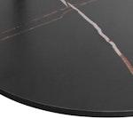 Round 2-Tier Marble Coffee Table 80cm alternate 7