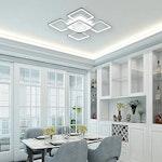 72W LED Square Ceiling Light, Cool White alternate 1