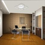 72W LED Square Ceiling Light, Cool White alternate 2