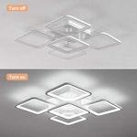 72W LED Square Ceiling Light, Cool White alternate 6