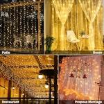 300 LED USB Curtain Light with 8 Modes & Remote alternate 3