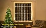 300 LED USB Curtain Light with 8 Modes & Remote alternate 8