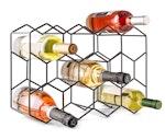 14 Bottle Freestanding Metal Wine Rack alternate 1