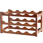Bamboo 3-Layer Wine Rack for 12 Bottles alternate 8