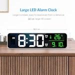 Large LED Digital Wall Clock alternate 1