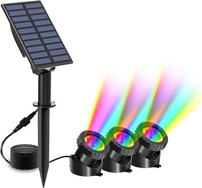 RGB Solar Pond Lights & LED Spotlights cover