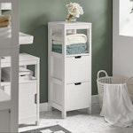 Freestanding 2-Drawer Cabinet with Shelf alternate 3