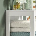 Freestanding 2-Drawer Cabinet with Shelf alternate 4