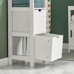 Freestanding 2-Drawer Cabinet with Shelf alternate 6