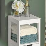 Freestanding 2-Drawer Cabinet with Shelf alternate 7