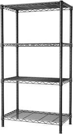4-Tier Adjustable Metal Storage Shelves Wire Rack alternate 1