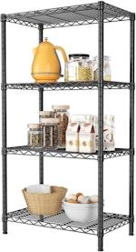 4-Tier Adjustable Metal Storage Shelves Wire Rack alternate 2