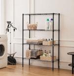 4-Tier Adjustable Metal Storage Shelves Wire Rack alternate 3