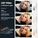 LED Selfie Light with Clip - 60 LEDs, 3 Modes alternate 2