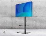 Black TV Stand with Mount for 32-60 inch alternate 1