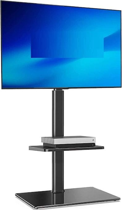 Black TV Stand with Mount for 32-60 inch cover