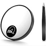 20X Magnifying Travel Mirror & Eyebrow alternate 6