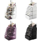 Clear Makeup Organizer with 12 Drawers alternate 6
