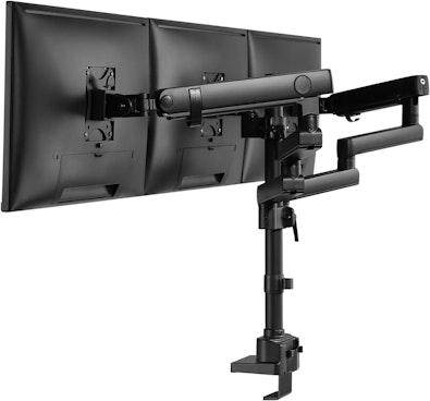Triple Monitor Arm Desk Mount 17-27 Adjustable cover