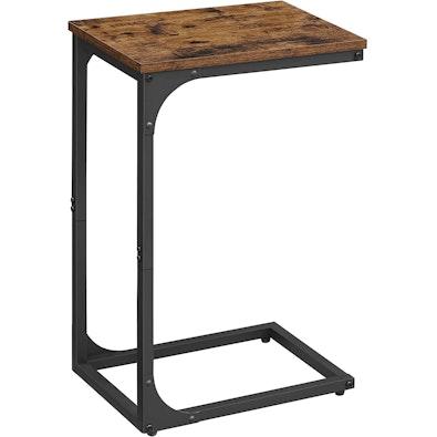 Rustic C-Shaped Industrial Sofa Side Table cover