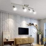 Modern 4-Light LED Track Lighting Kit - Chrome alternate 2