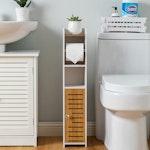 Bamboo Toilet Paper Holder with Roller, 76cm thumbnail