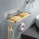 3-Pack Stainless Steel Shower Caddy with Hooks alternate 4