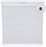 White Double Mirror Bathroom Wall Cabinet alternate 7