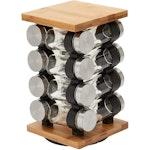 VIKUS 12-Jar Spice Rack Organizer for Kitchen