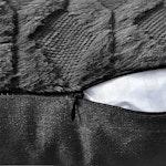 2-Pack Boho Throw Pillow Covers 45x45cm - Black alternate 3