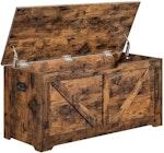 Rustic Toy Chest with Safety Hinges & Bench thumbnail