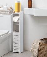 Toilet Paper Holder with Roller - White, 76cm alternate 4
