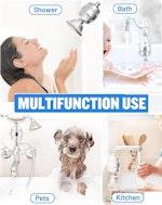 20-Stage Showerhead Filter - Hard Water, Chrome alternate 4