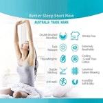 Super King Microfiber Fitted Sheet - Wrinkle-Free alternate 6