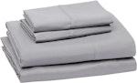 King Size Microfiber Bed Sheet Set - Dark Gray thumbnail