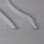 King Size Microfiber Bed Sheet Set - Dark Gray alternate 2