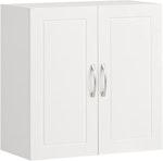 Wall Cabinets Storage, White thumbnail