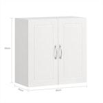 Wall Cabinets Storage, White alternate 2
