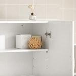 Wall Cabinets Storage, White alternate 4