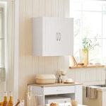 Wall Cabinets Storage, White alternate 8