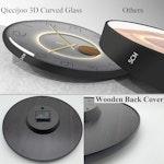 Silent 3D Wall Clock, Battery-Operated alternate 5