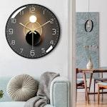Silent 3D Wall Clock, Battery-Operated alternate 3