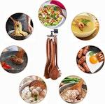 7Pc Teak Wooden Non-Stick Cooking Utensils Set alternate 3