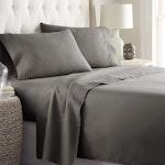 2000TC Ultra-Soft Super King 4pc Bed Sheet Set thumbnail